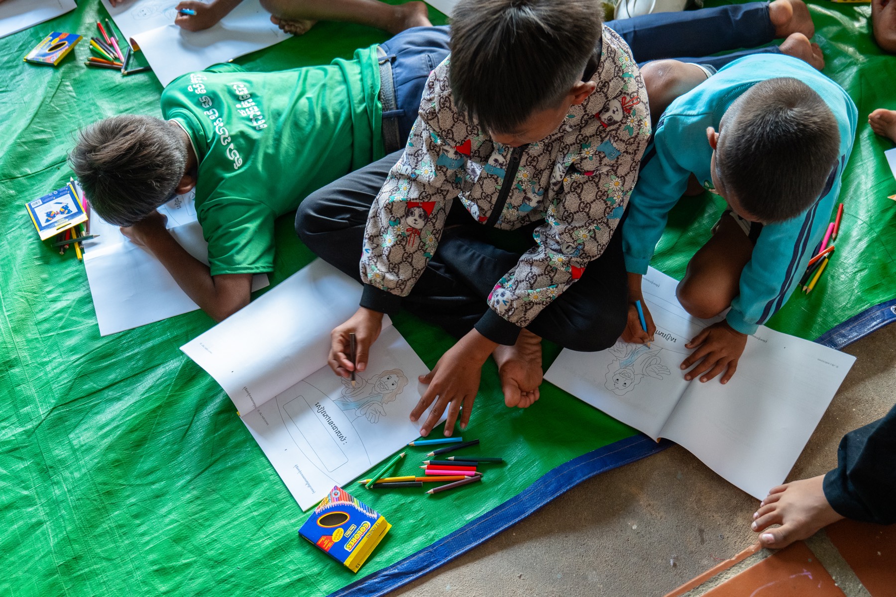 Actividad del proyecto en Camboya, foto 4.