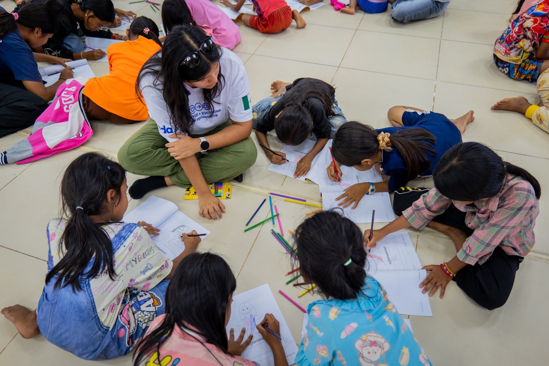 Actividad del proyecto en Camboya, foto 6.