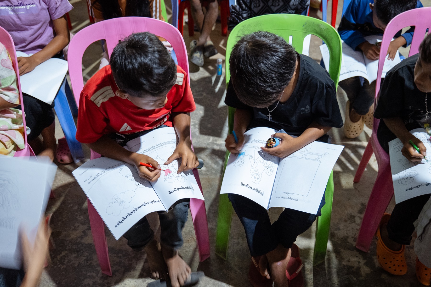 Actividad del proyecto en Camboya, foto 12.